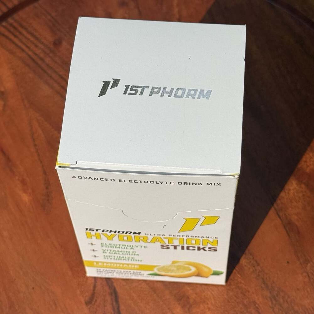 1st Phorm - 20 Electrolyte Hydration Powder Sticks Drink Mix Packets Lemonade - Picture 7 of 7